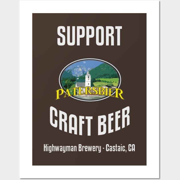 HMB Support Craft Beer: Patersbier Wall Art by kevos